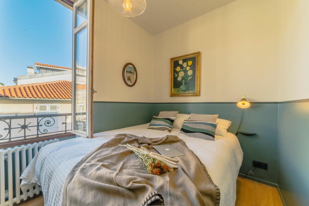 Papagayo, Appartement Halles Et Cote Des Basques Биарриц Экстерьер фото